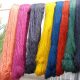 Silk yarns dyed by MArmara University Beautiful Arts Section using natural dyes natural dyes