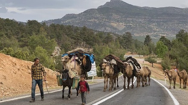 The tribe advance towards lowlands of Mersin city nearby the Mediterranean