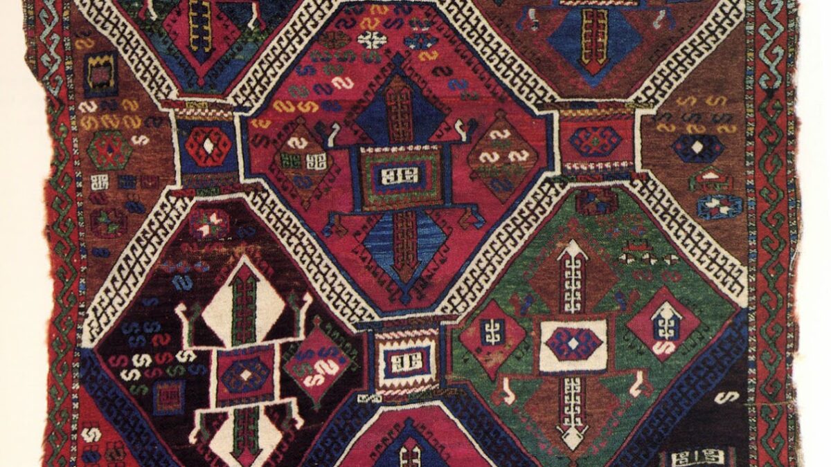 Trbal carpet belonging to Reshwan Kurds, 19th century, Eastern Anatolia